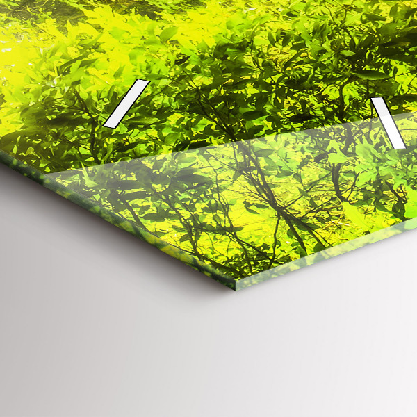 Vertikale Uhr mit motiv Wasserfall in Thailand