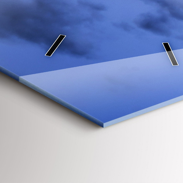 Vertikale Uhr mit motiv Roter Londoner Bus