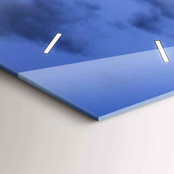 Vertikale Uhr mit motiv Roter Londoner Bus