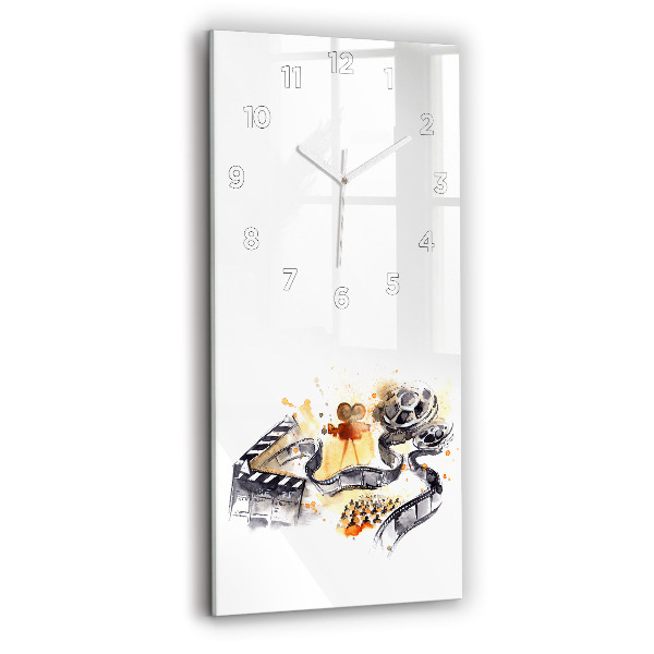 Vertikale Uhr mit motiv Kinematographie Kamera