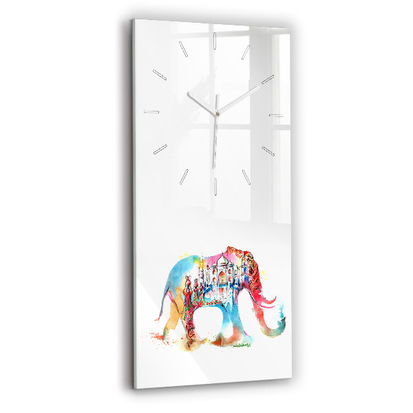 Vertikale Uhr mit motiv Kultur von Indien