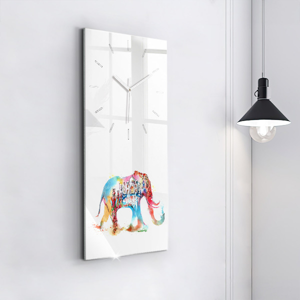 Vertikale Uhr mit motiv Kultur von Indien