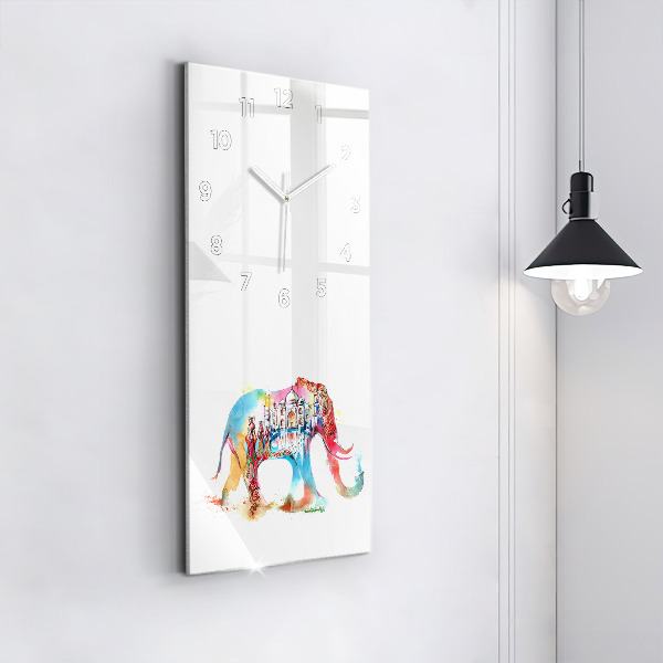 Vertikale Uhr mit motiv Kultur von Indien