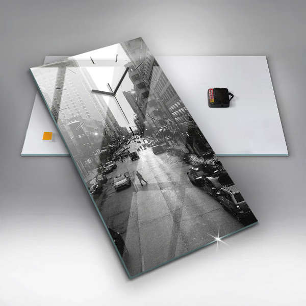 Vertikale Uhr Straßen in Chicago