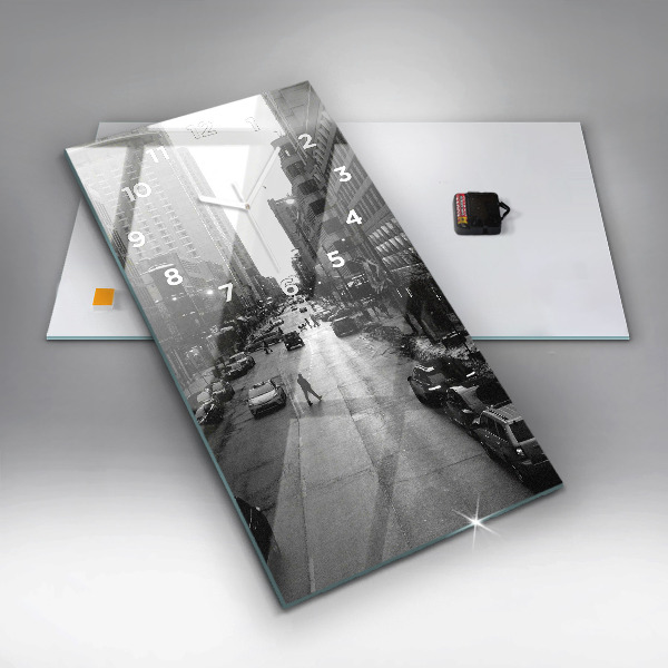 Vertikale Uhr Straßen in Chicago