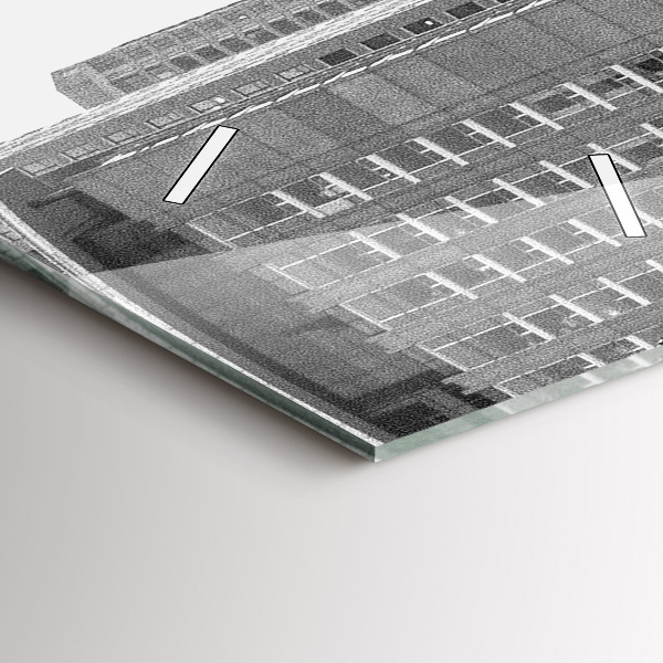 Vertikale Uhr Straßen in Chicago