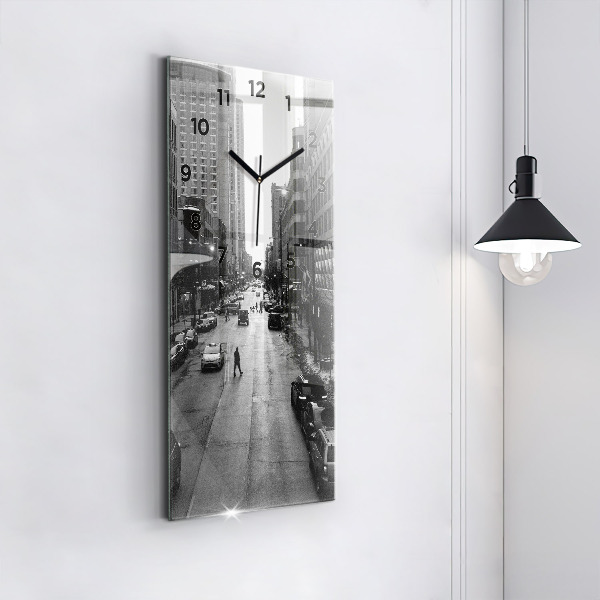 Vertikale Uhr Straßen in Chicago