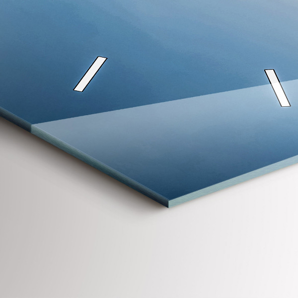 Vertikale Uhr mit motiv Leuchtturm