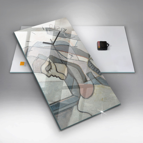 Vertikale Uhr Abstrakte Malerei