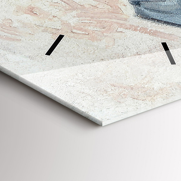 Vertikale Uhr Abstrakte Malerei