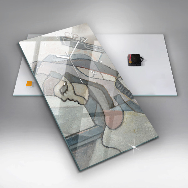 Vertikale Uhr Abstrakte Malerei