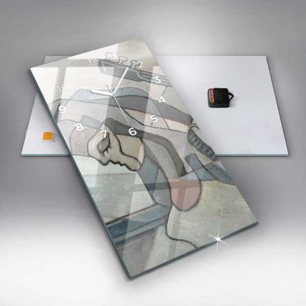 Vertikale Uhr Abstrakte Malerei