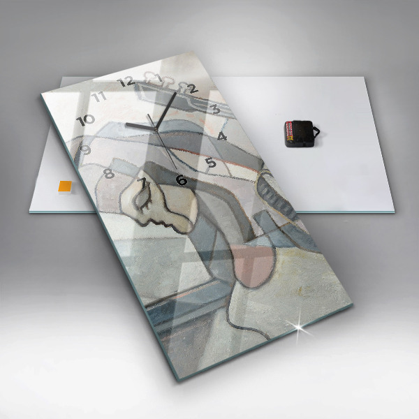 Vertikale Uhr Abstrakte Malerei