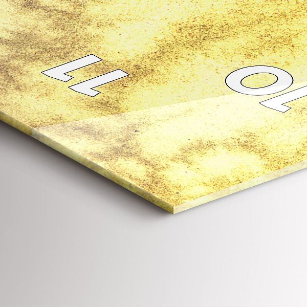 Vertikale Uhr mit motiv Frau mit Regenschirm