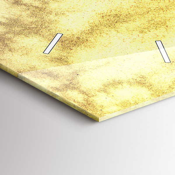 Vertikale Uhr mit motiv Frau mit Regenschirm