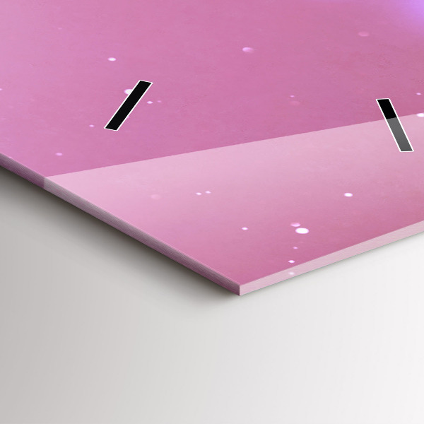 Vertikale Uhr mit motiv Abstraktes Buch