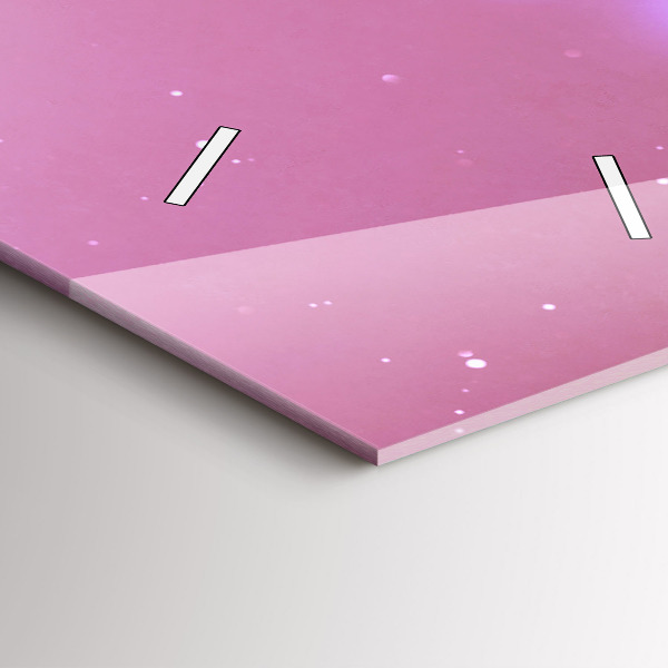 Vertikale Uhr mit motiv Abstraktes Buch