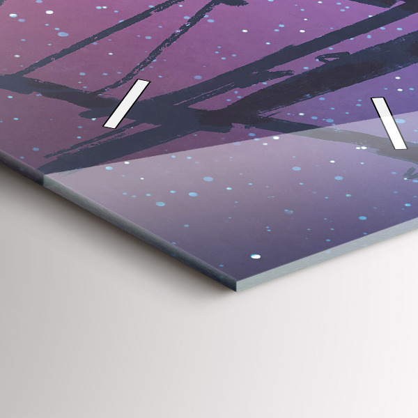 Vertikale Uhr Fantasie-Segelschiff