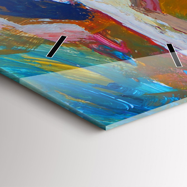 Vertikale Uhr Gemalte Ballerina