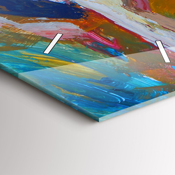 Vertikale Uhr Gemalte Ballerina