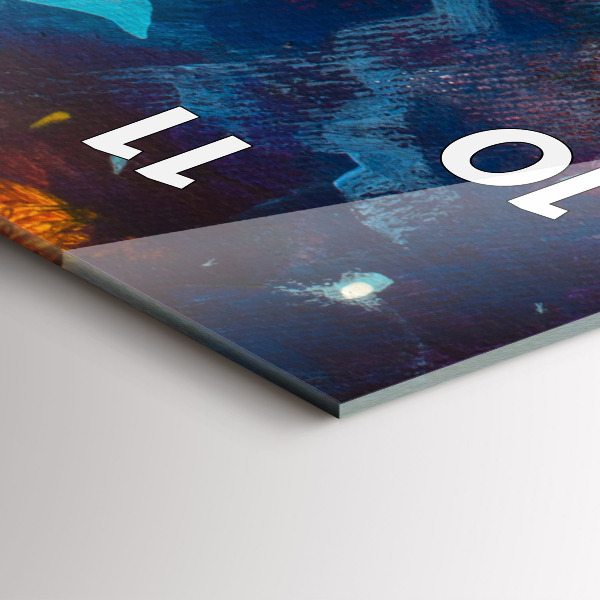 Vertikale Uhr Abstrakter kleiner Prinz