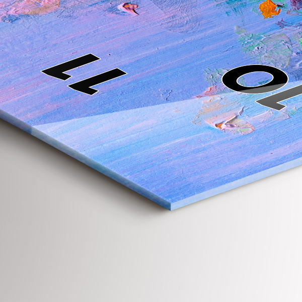 Vertikale Uhr Blumen in einer Vase