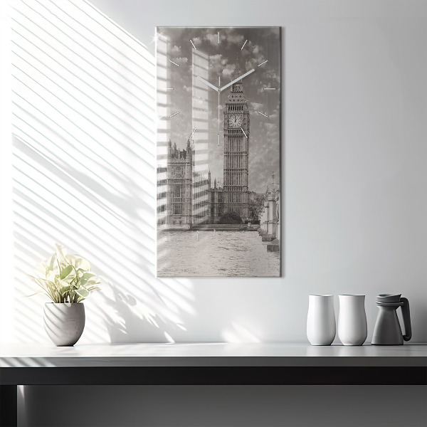 Vertikale Uhr London England Big Ben