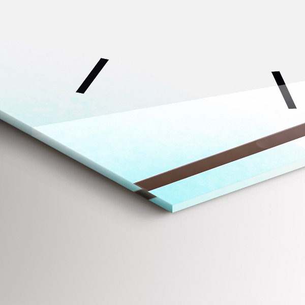 Vertikale Uhr Mann auf dem Flughafen