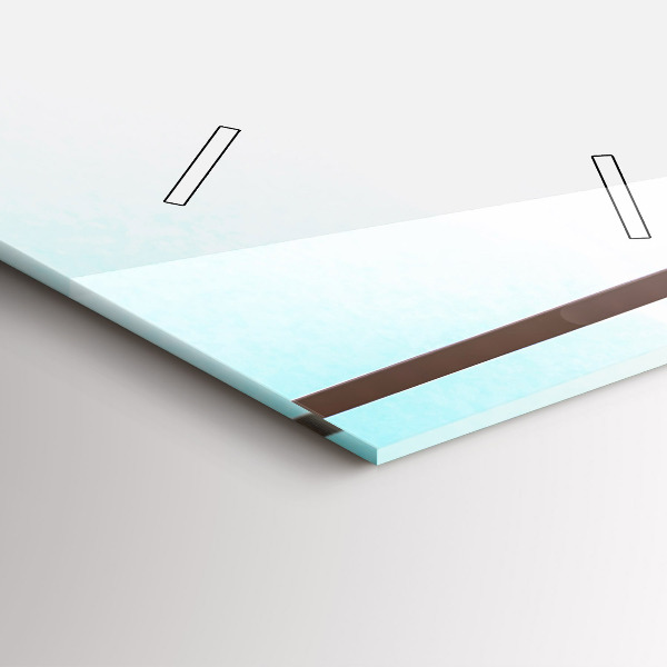 Vertikale Uhr Mann auf dem Flughafen