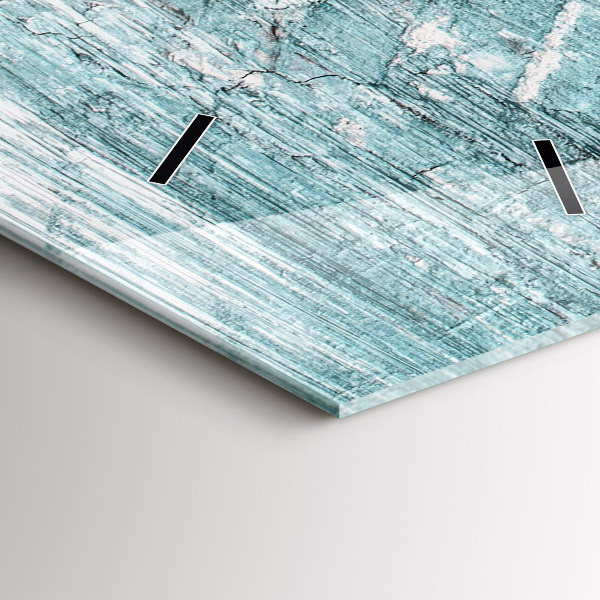 Vertikale Uhr Öltextur abstrakt