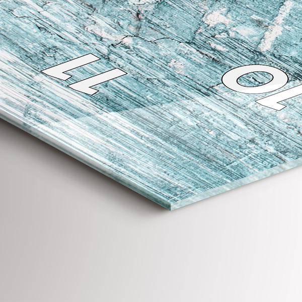 Vertikale Uhr Öltextur abstrakt