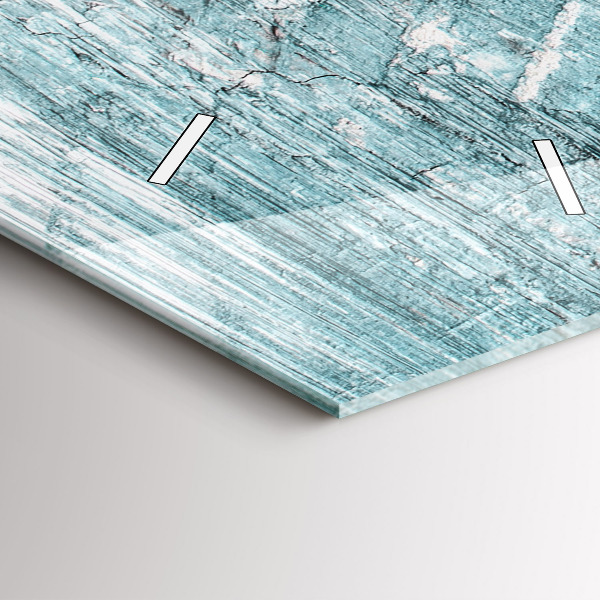 Vertikale Uhr Öltextur abstrakt