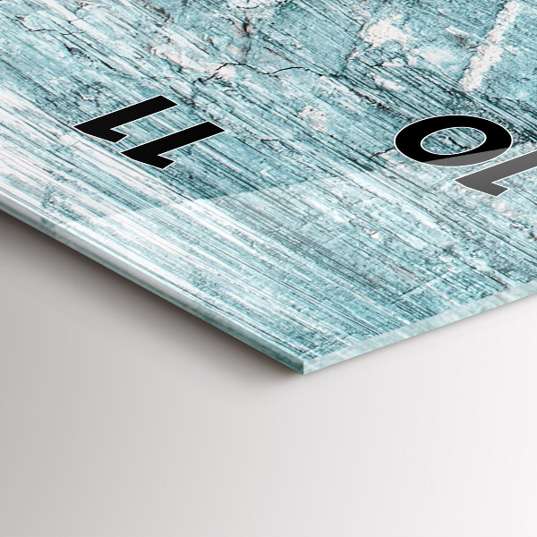 Vertikale Uhr Öltextur abstrakt