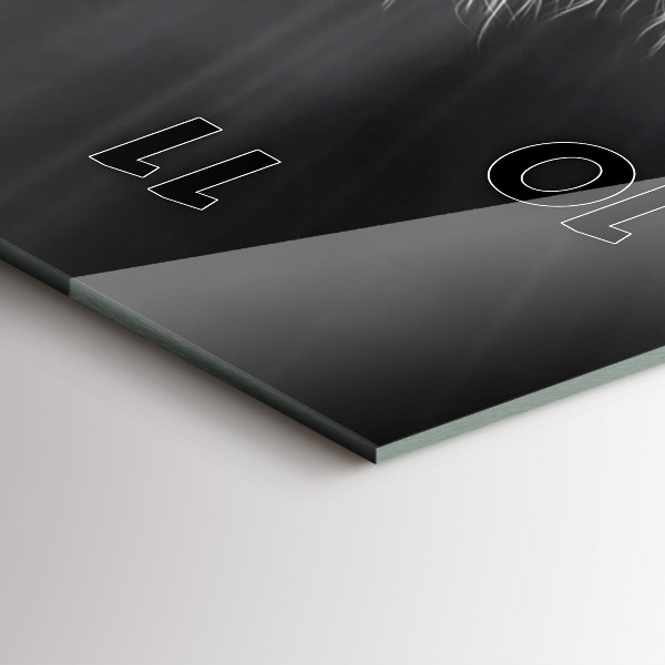 Vertikale Uhr Galoppierendes Pferd