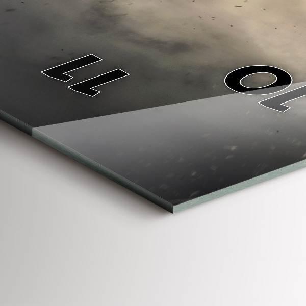 Vertikale Uhr Fäuste Macht