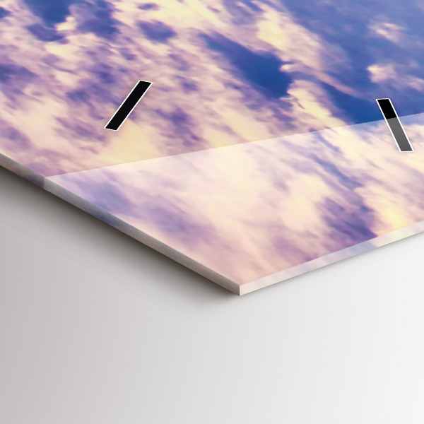 Vertikale Uhr Sonnenuntergang New York