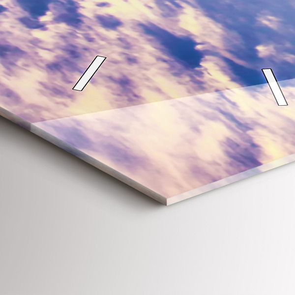 Vertikale Uhr Sonnenuntergang New York