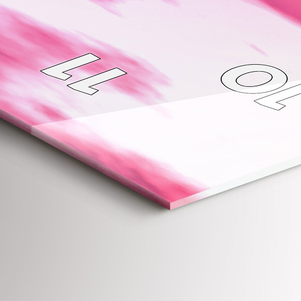 Vertikale Uhr mit motiv Sonnenuntergang bei Stonehenge