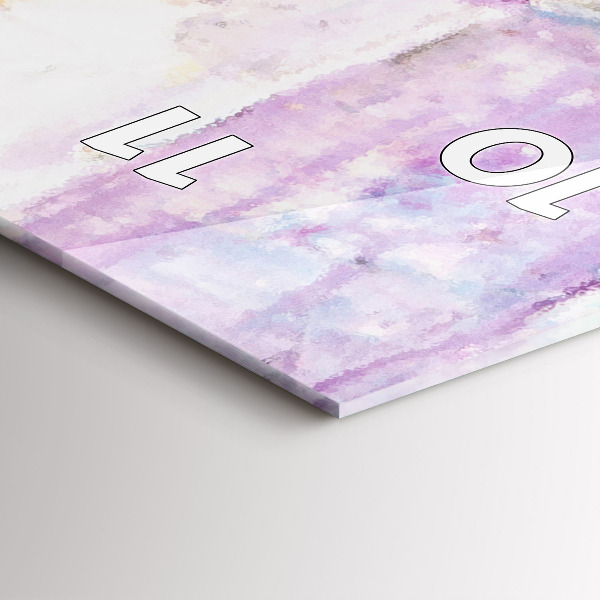 Vertikale Uhr Vorbereitung einer Ballerina