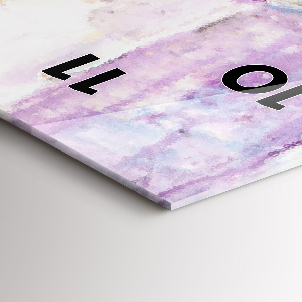 Vertikale Uhr Vorbereitung einer Ballerina