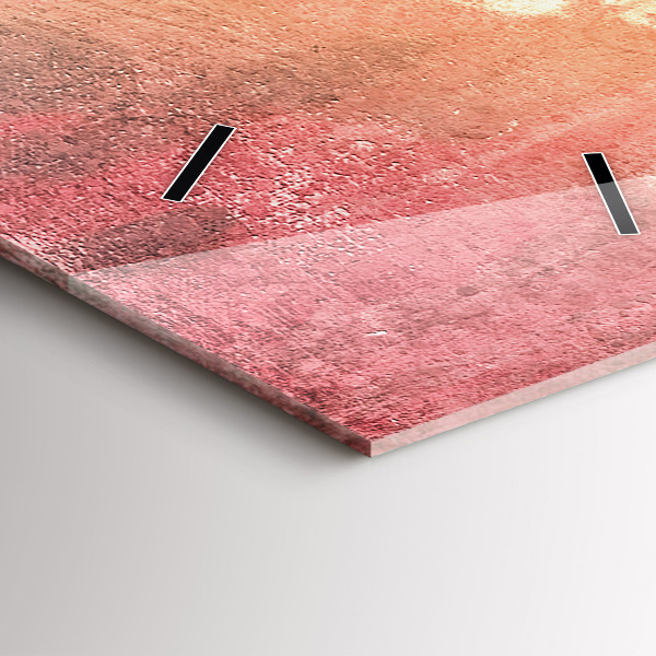 Vertikale Uhr mit motiv Junges verliebtes Paar