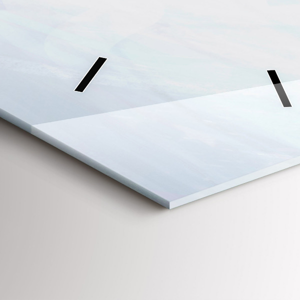 Vertikale Uhr mit motiv Bunte Menschen