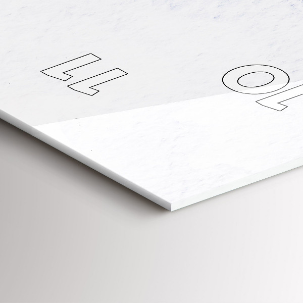 Vertikale Uhr Fliegende Vögel