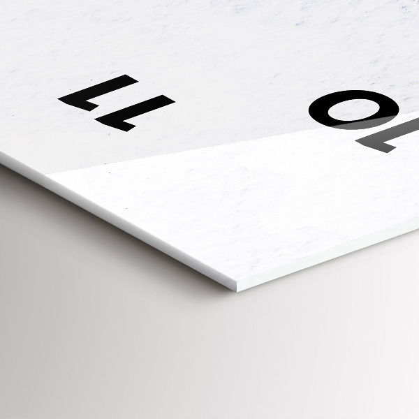 Vertikale Uhr Fliegende Vögel