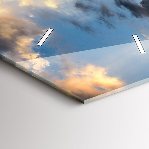 Vertikale Uhr mit motiv Große Mauer von China