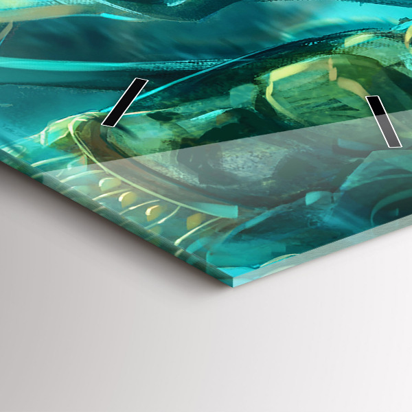 Vertikale Uhr Kinder in einem Märchenwald