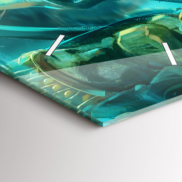 Vertikale Uhr Kinder in einem Märchenwald