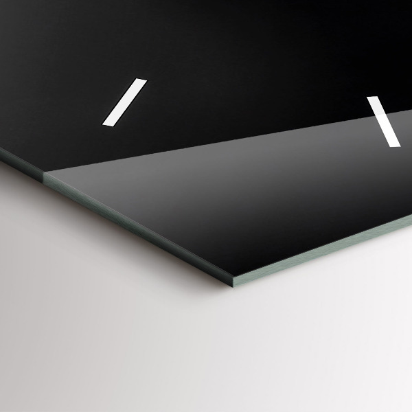 Vertikale Uhr mit motiv Orchideenblüte auf dem Wasser