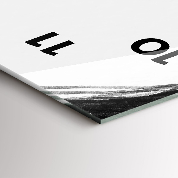 Vertikale Uhr Porträt einer Frau Aquarell