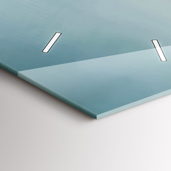 Vertikale Uhr mit motiv Surrealistischer Flamingo